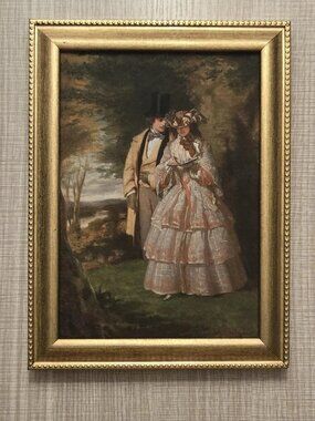 William Powell Frith "The Two Central Figures...'" Art Reproduction Print